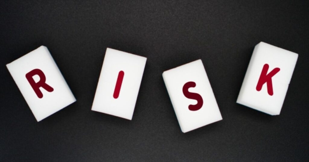 risk(リスク)の文字